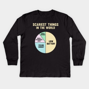 Scariest Things In The World Kids Long Sleeve T-Shirt